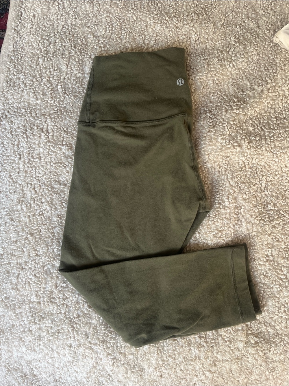 lululemon athletica women’s Olive Green Athletic Leggings